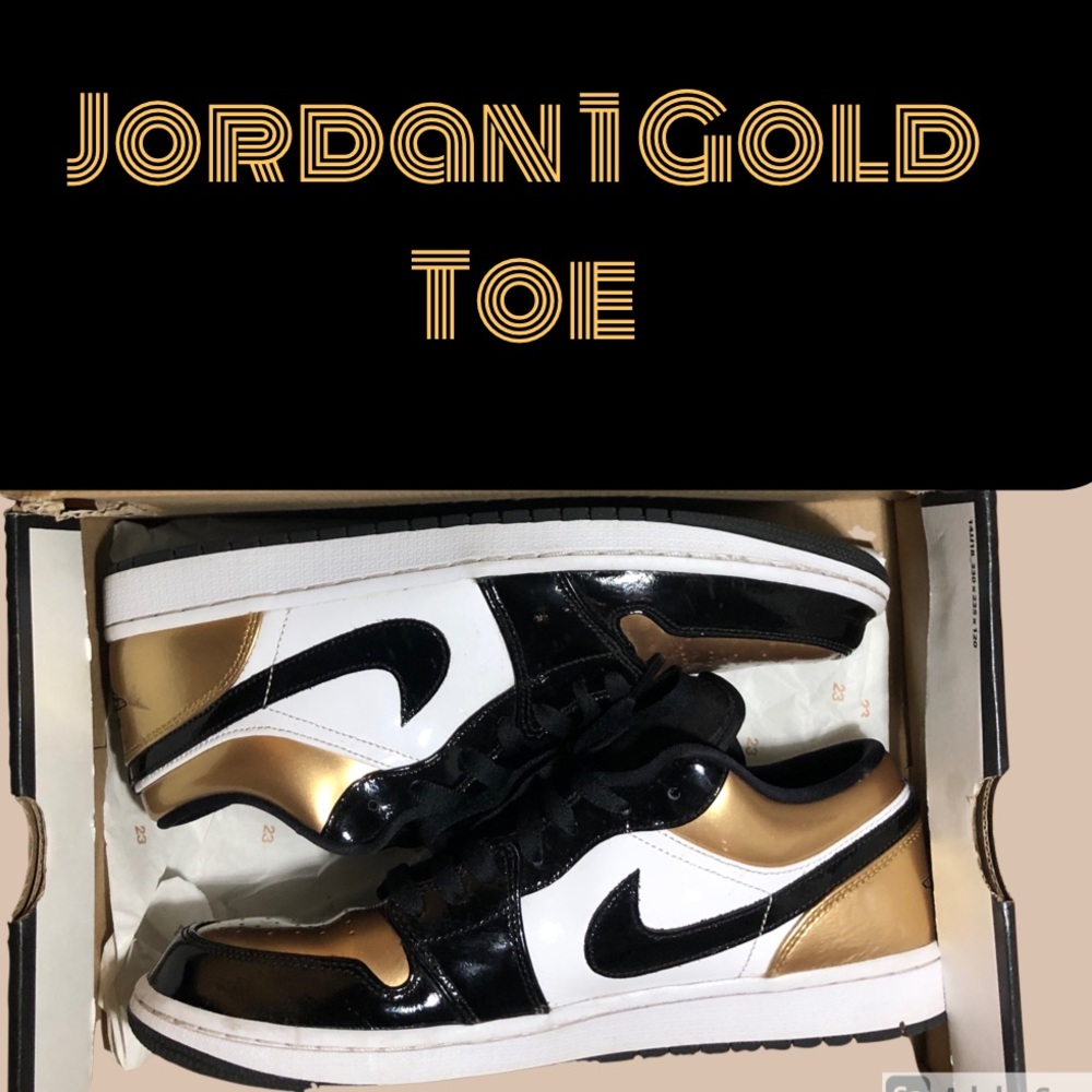 Air Jordan 1 Low Gold Toe